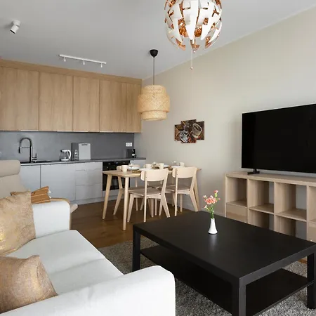 Miodowy - Penthouse Z Balkonem *